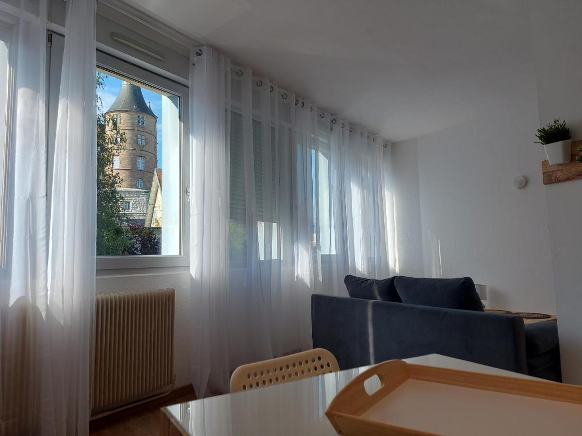 Appart' Duchatelain Lumineux, Vue Sur Chateau Montbeliard Exterior photo